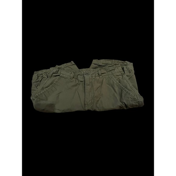 NIKE (the athletic dept) MEN'S OR YOUNG MEN'S OLIVE GREEN CARGO SHORT, SIZE 30 - Picture 1 of 6